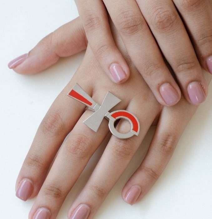 Red Throb Ring