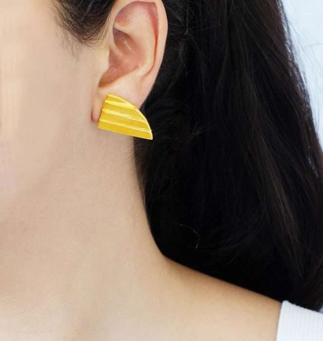 Wings Earrings Glossy