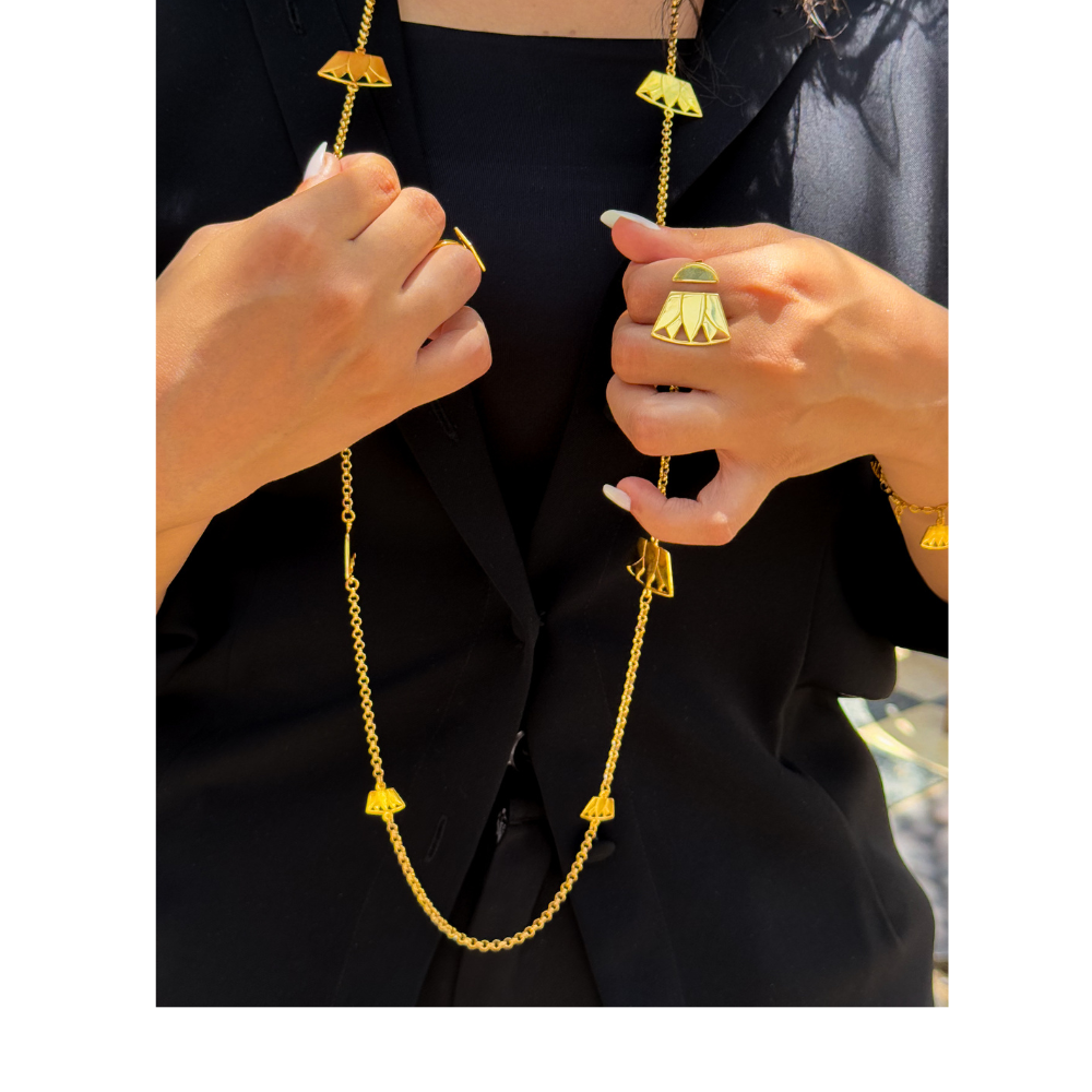 Infinite Lotus Necklace