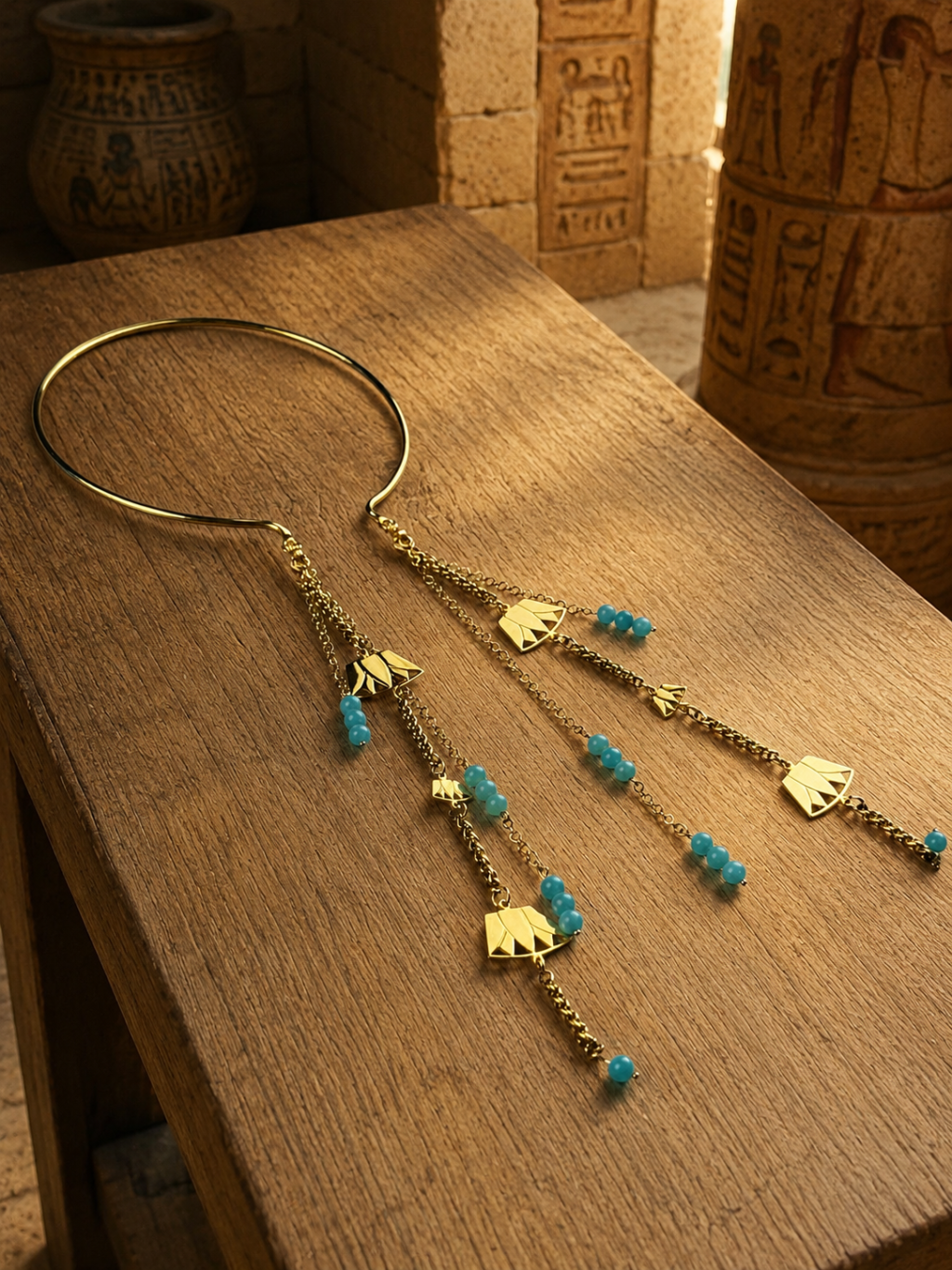 Amazonite Lily Choker